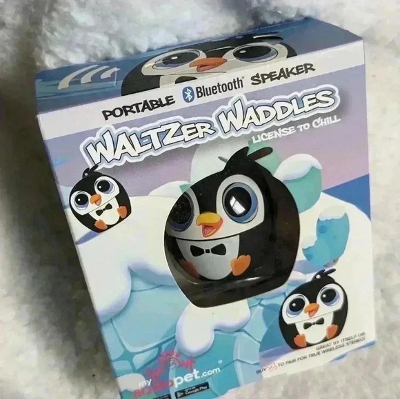 Introducing the My Audio Pet Waltzer Waddles Portable Bluetooth Speaker, perfect - Picture 2 of 6